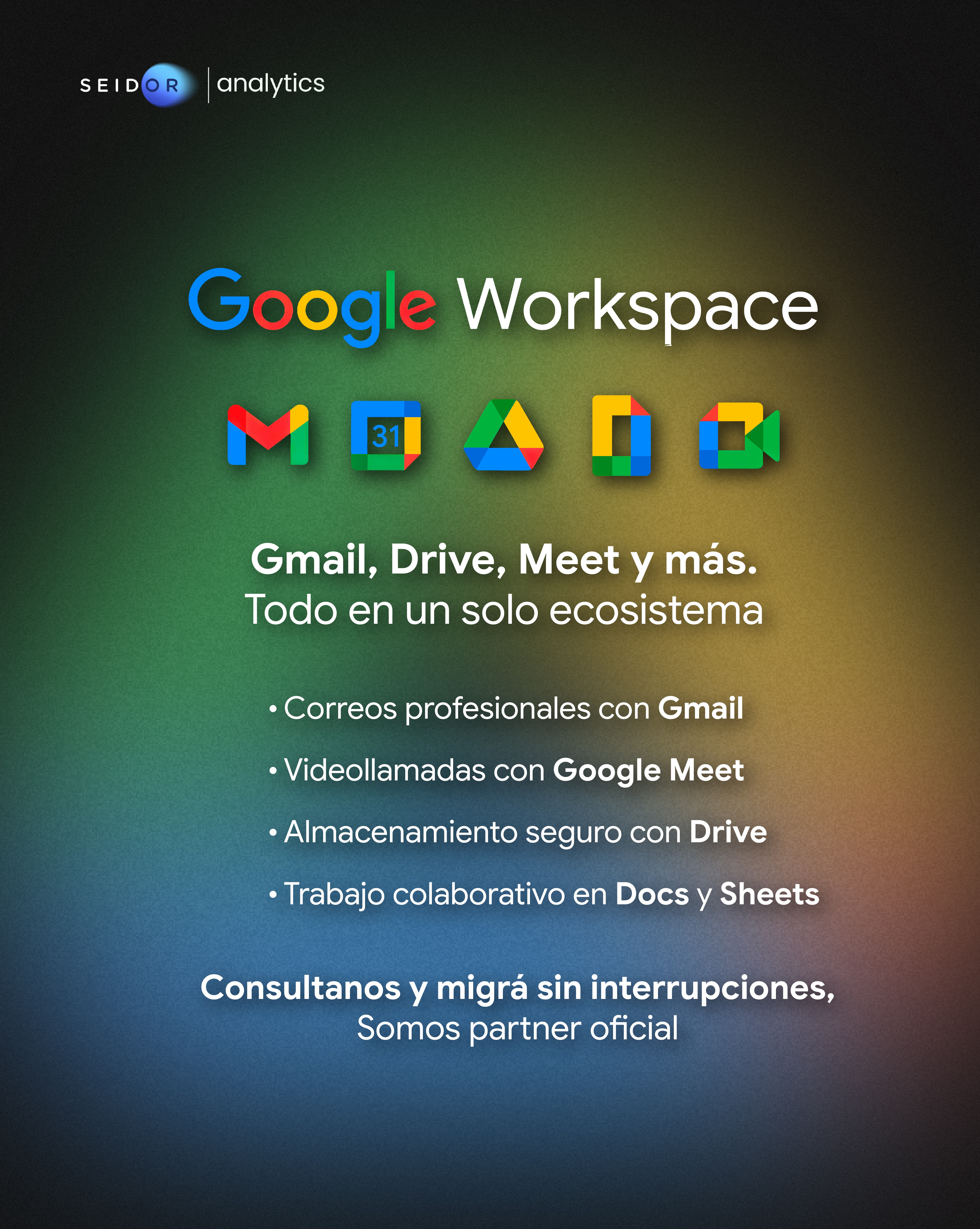 Flyer de Seidor Analytics